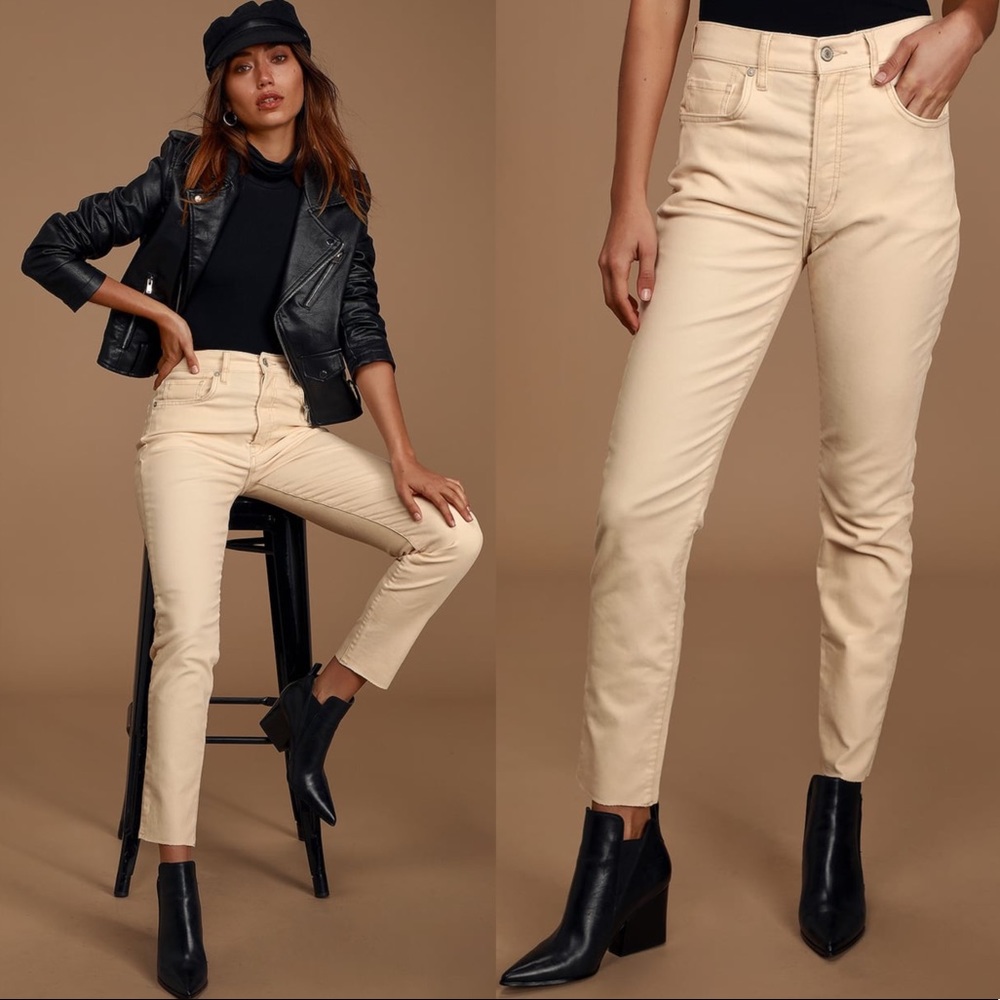 Free People Velvet Skinny Pants 28 NEW